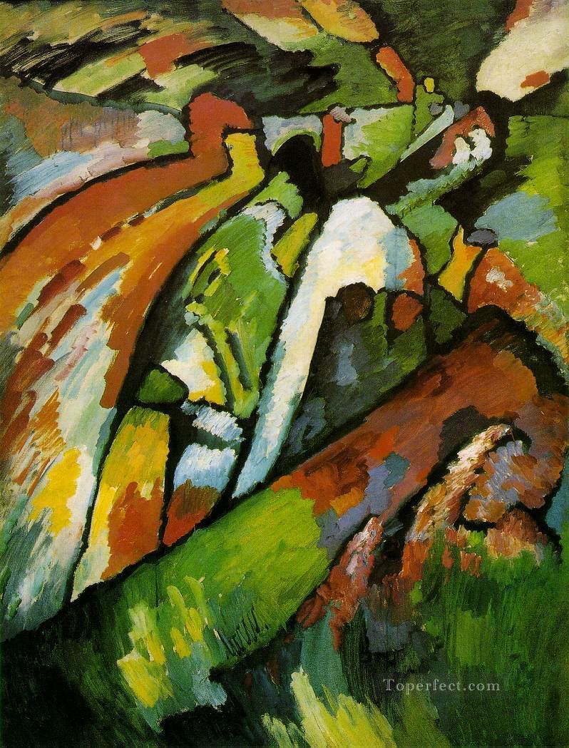 Improvisation Expressionism abstract art Wassily Kandinsky Oil Paintings